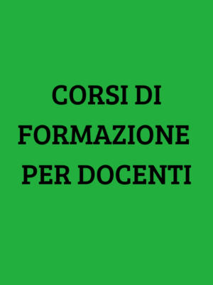 Corsi di formazione per docenti